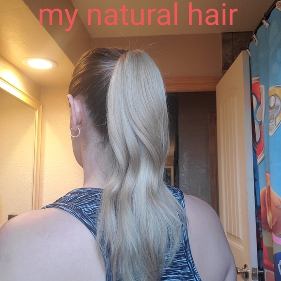 Clip on pony tail wigs - Picture 7 of 12